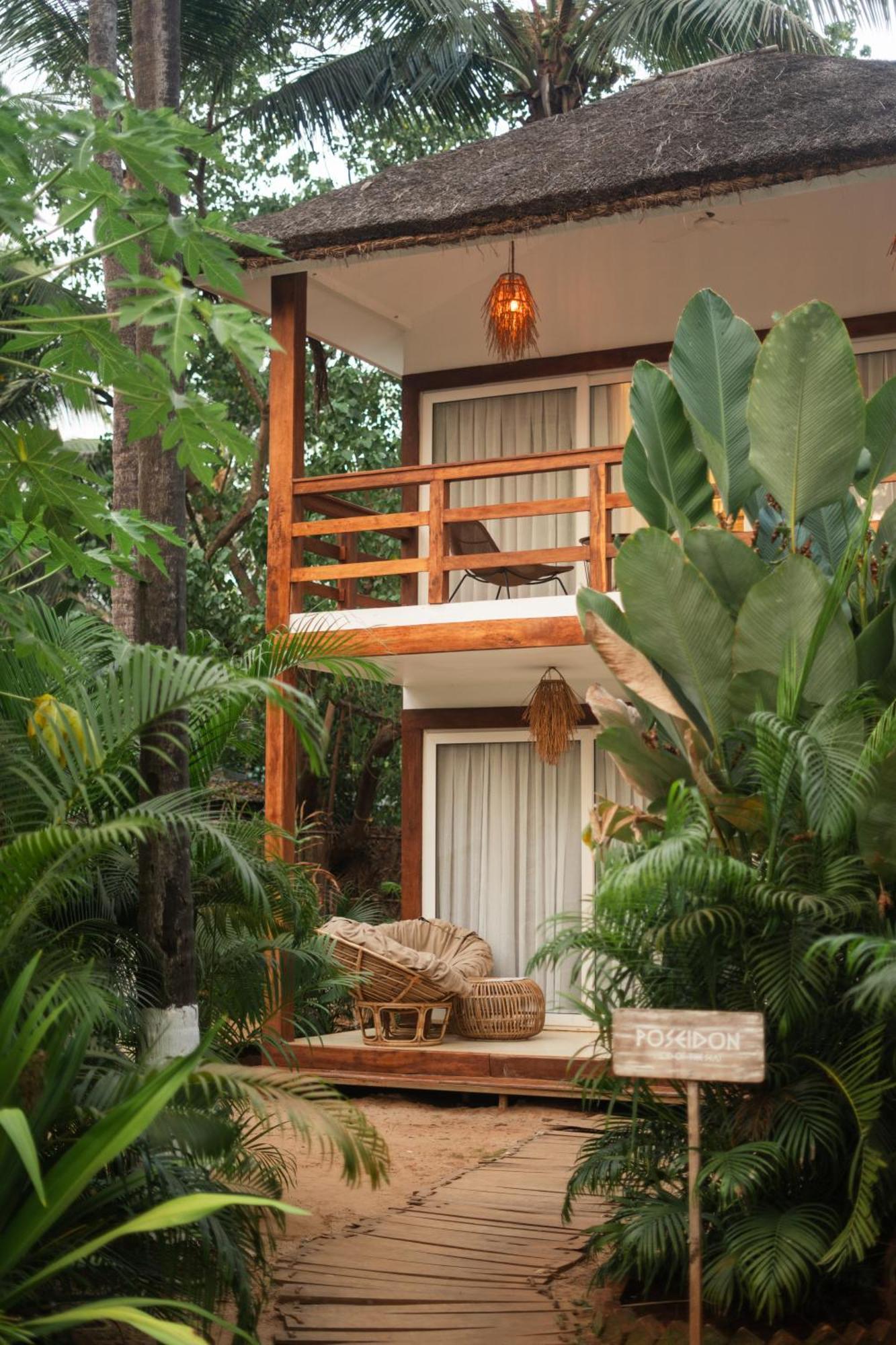 Thalassa Beach Boutique Resort Gamle Goa Eksteriør bilde
