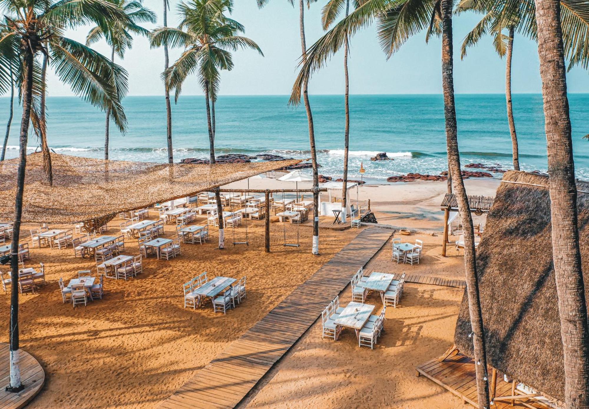 Thalassa Beach Boutique Resort Gamle Goa Eksteriør bilde